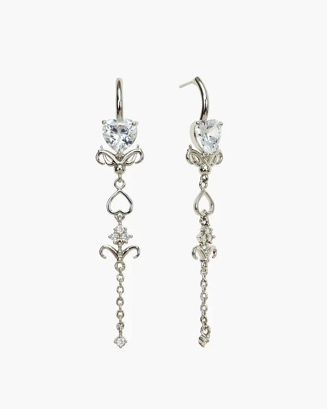 Orecchini Dripping in Argento