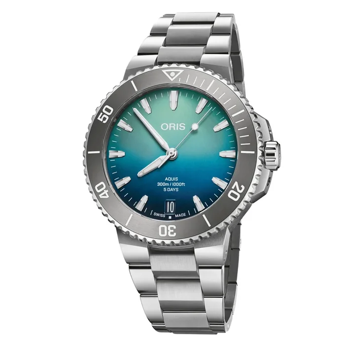 Oris Aquis Date Great Barrier Reef Edition IV 01 400 7790 4185-Set – Lepage