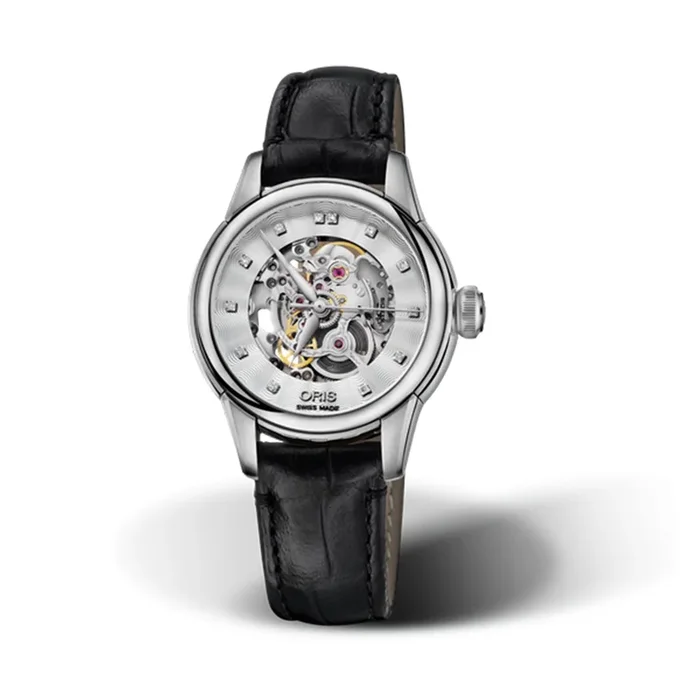 Oris Artelier Skeleton Diamonds 01 560 7687 4019-07 5 14 70FC – Lepage