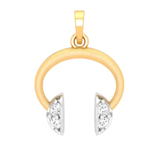 Over The Head 14k Gold Pendant For Female