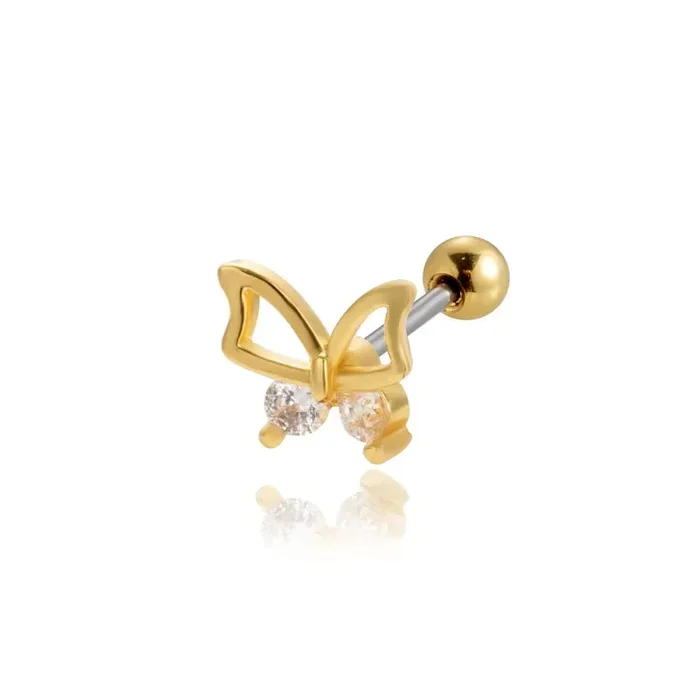 Ozak Butterfly Studs – Pair