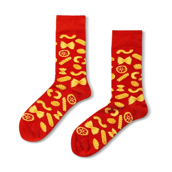 Pasta Crew Socks – Large