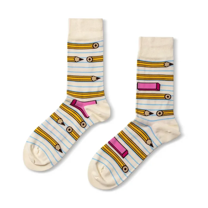 Pencil Crew Socks – Large