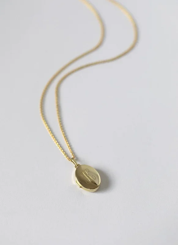 Penny signet medallion 14k gold