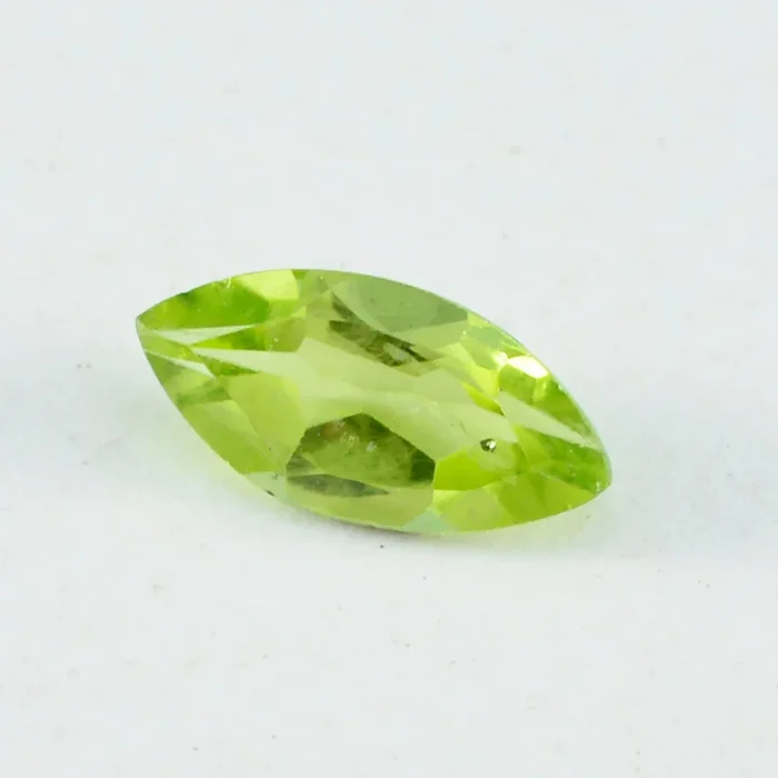 Peridot 1PC Tiny 3×6 MM Marquise Faceted Green Genuine Semi Precious Loose Gems