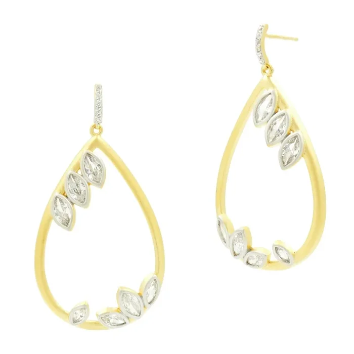 Petals in Bloom Teardrop Earrings