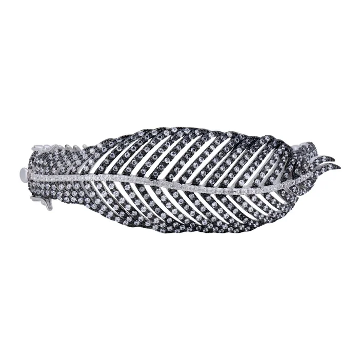 Plume Hinge Bangle