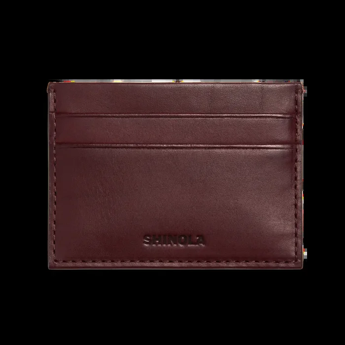 Pocket Card Holder – Merlot