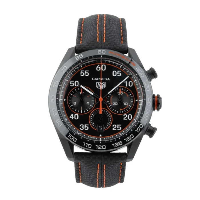 Pre-Owned TAG Heuer Carrera Chronographe Porsche Watch CBN2A1M.FC6526 – Lepage