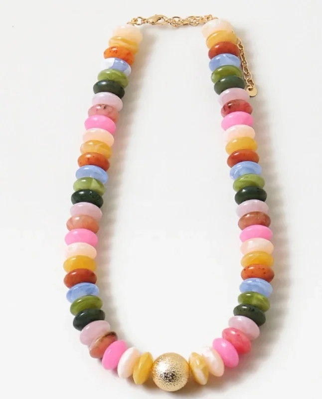 Pre-Sale Dream in Color Resin Necklace (shipping 1/10)