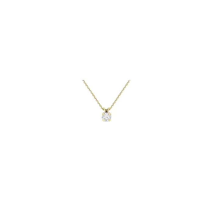 Présage necklace in yellow gold and diamond | LEPAGE
