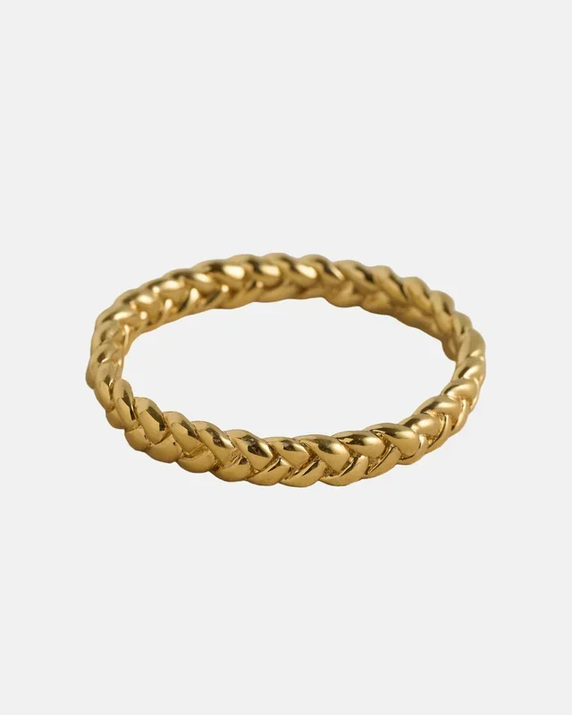 Pythia Bangle, Gold