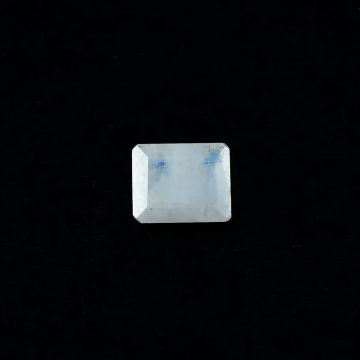 Rainbow Moonstone 1PC Chunky 12×16 MM Emerald Faceted White High-Quality Semi Precious Loose Gems