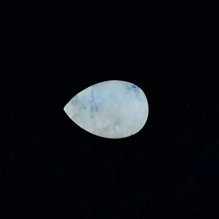 Rainbow Moonstone 1PC Chunky 15×20 MM Pear Faceted White High-Quality Semi Precious Loose Gems