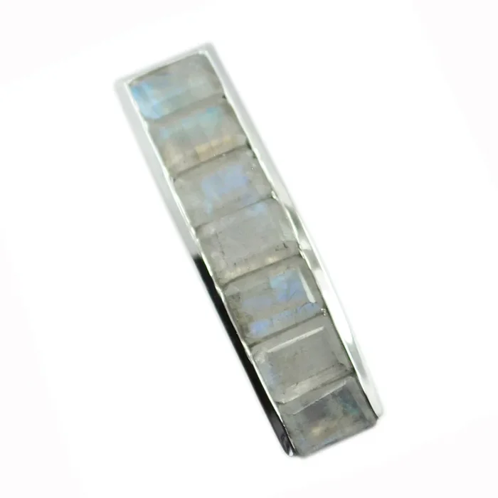 Rainbow Moonstone Eye-catching Mexican Silver multiple Antonia Luxurious White Pendant Jewelry