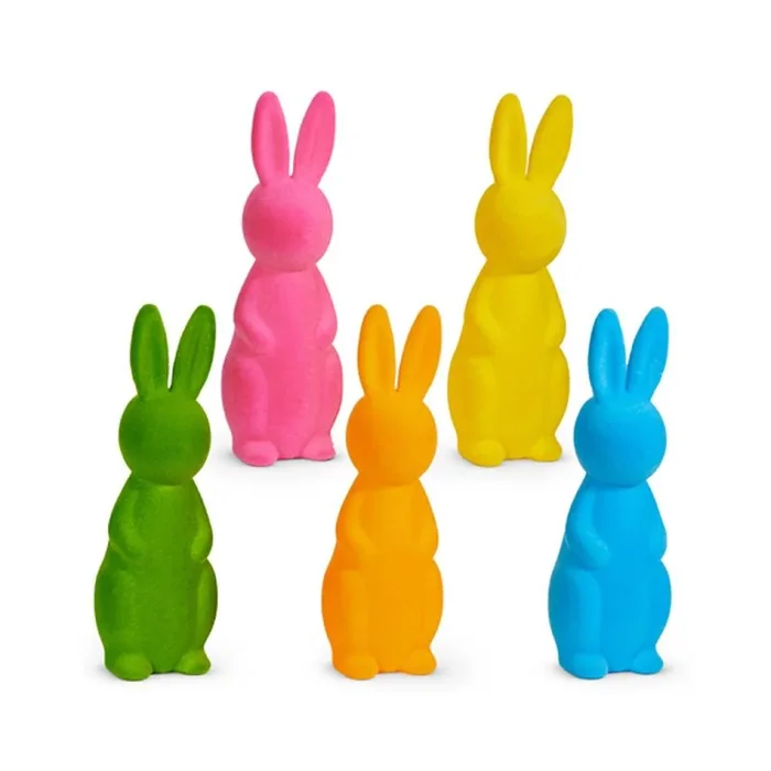 Raz Imports 24″ Bright Flocked Bunny *IN STORE PICK UP ONLY*