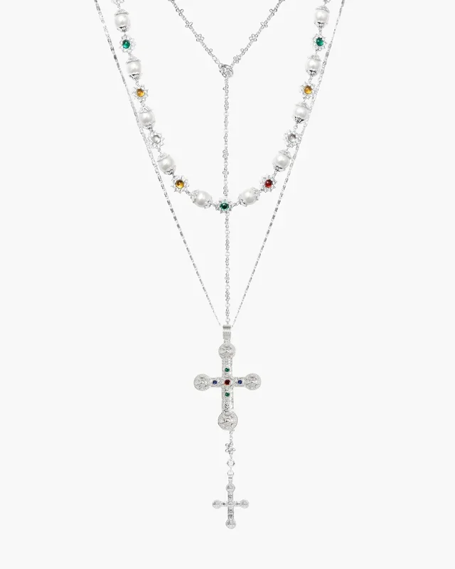 Rebellen-Renaissance-Set in Silber