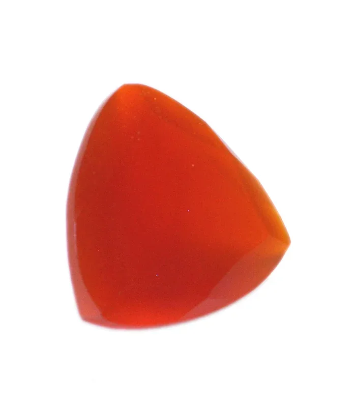 Red Onyx 1PC Large 12×12 MM Triangle Faceted Red High-Quality Semi Precious Loose Gemstones