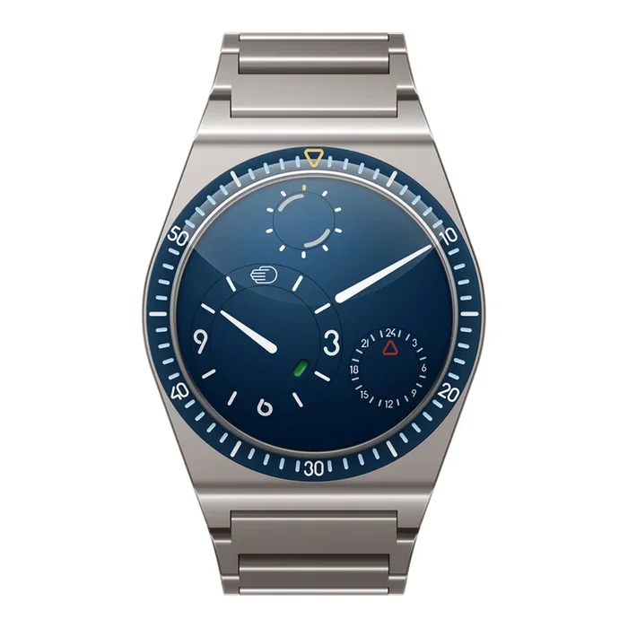 Ressence Type 7 Night Blue GMT Titanium – Lepage