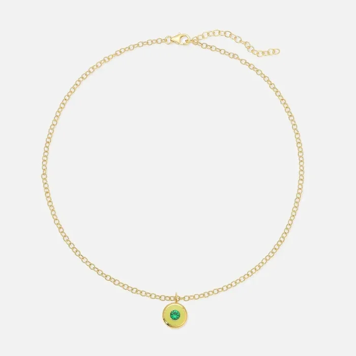 Reversible Coin Necklace