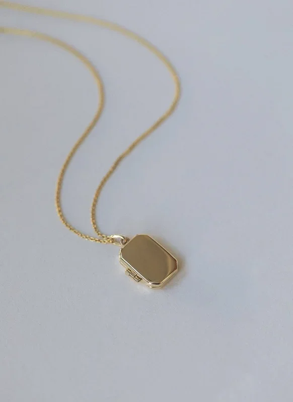 Rifka signet medallion 14k goud