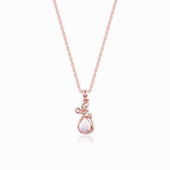 Rose Gold Starlight Spark Necklace