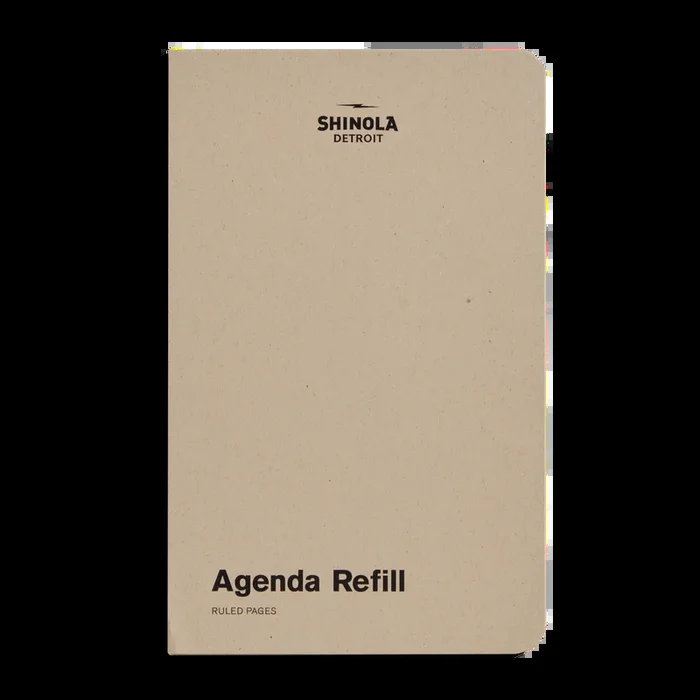Ruled Agenda Insert – Kraft