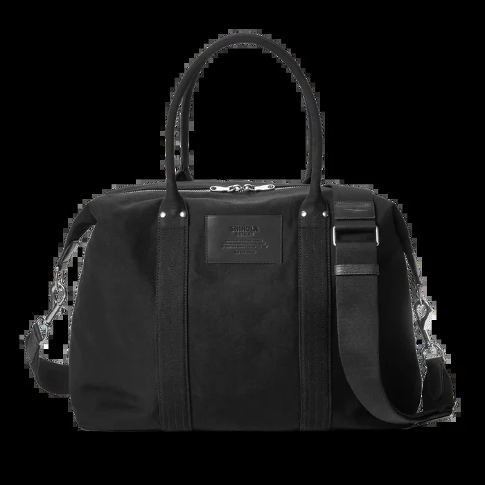 Runabout Holdall Canvas Bag – Black