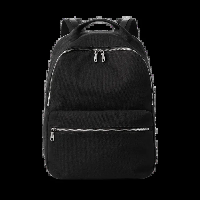 Runwell Canvas Backpack – Black