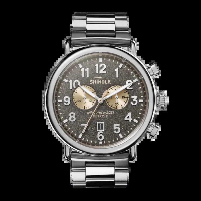Runwell Chronograph Watch – Cool Gray