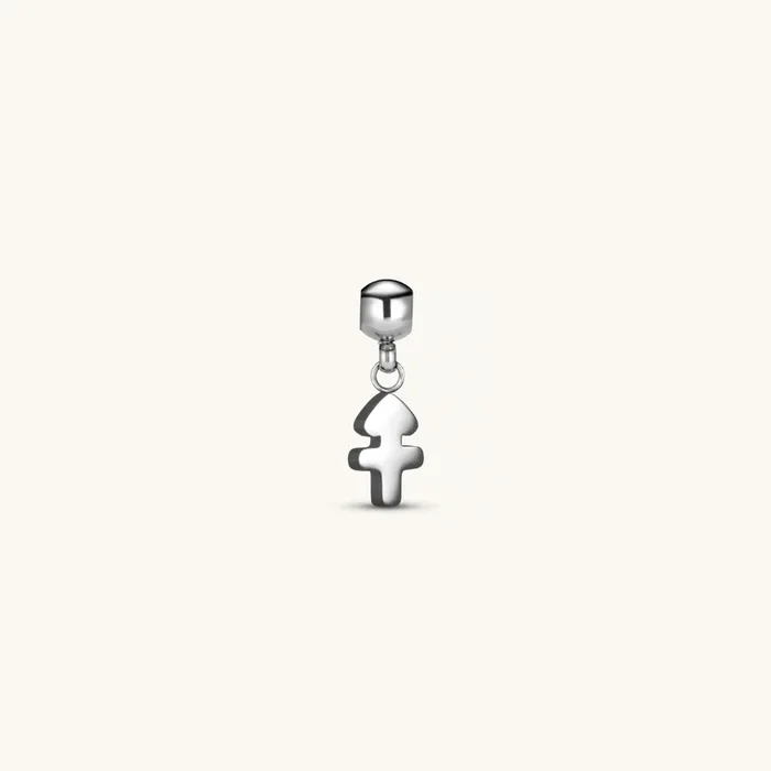 Sagittarius Classic Charm Silver