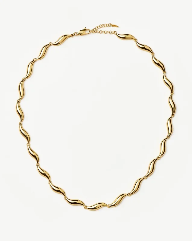 Savi Signature Link Chain Necklace | 18k Gold Plated