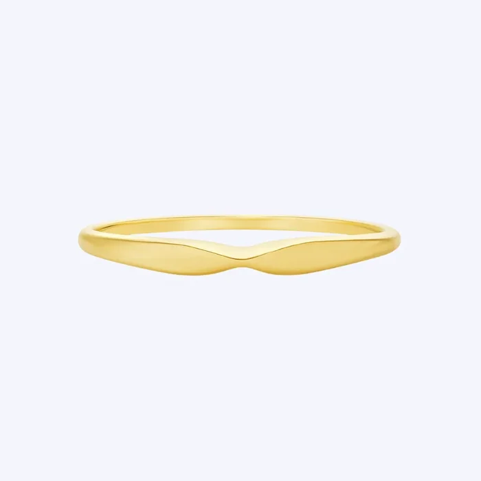 Sculpted Twist Ring