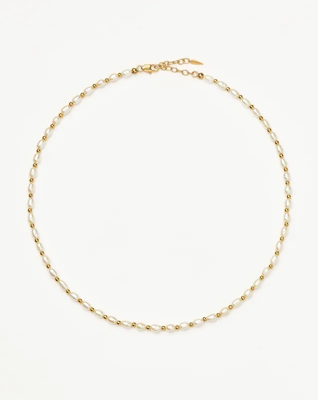 Seed Pearl Beaded Choker