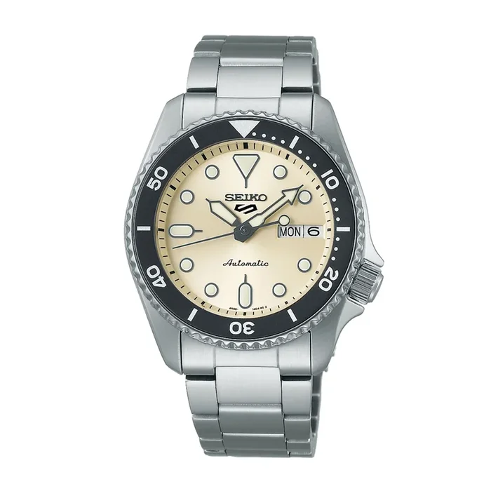 Seiko 5 SKX Sports cream 38 mm SRPK31K1 – Lepage