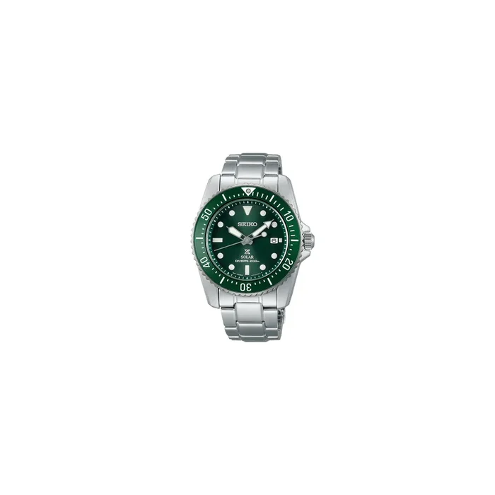 Seiko Prospex Solaire Diver’s watch green dial SNE583P1 – Lepage