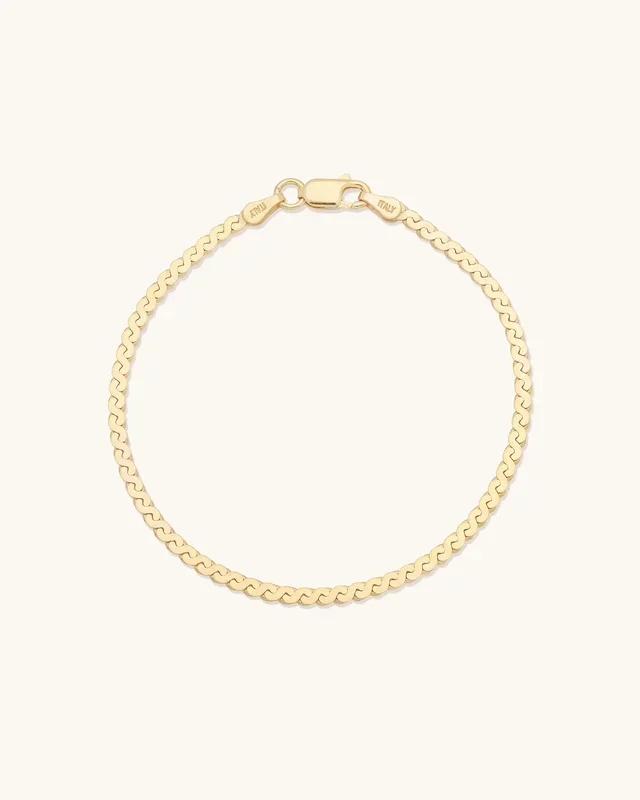 Serpentine Chain Bracelet