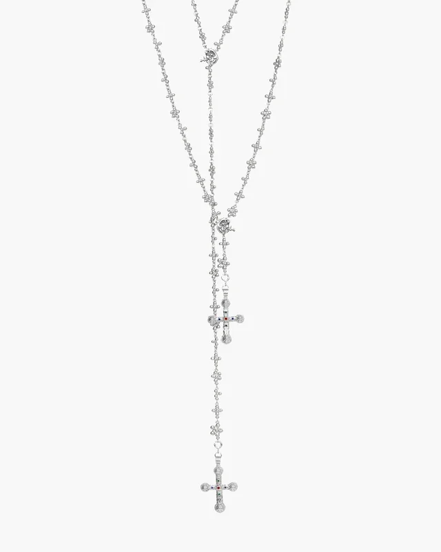 Set di catene Daisy Molecule in argento