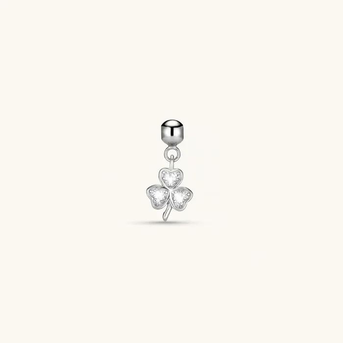 Shamrock Charm Silver