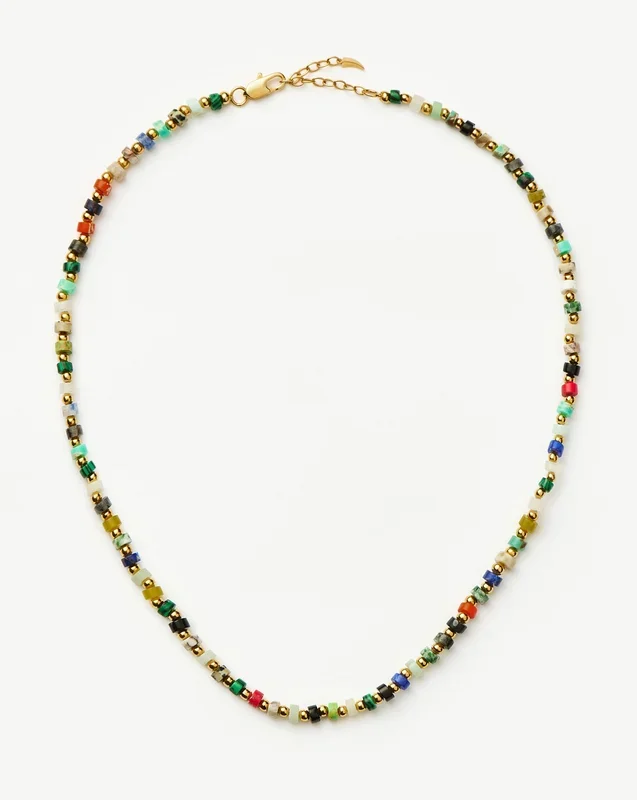 Short Beaded Necklace