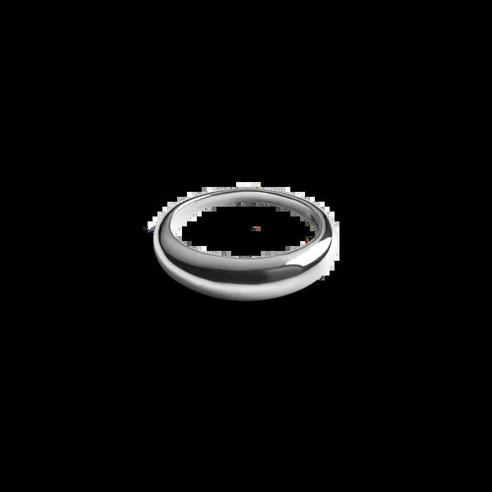 Signature Link Domed Ring – Sterling Silver
