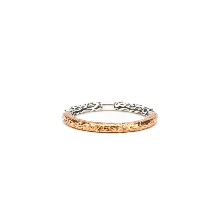 Silver and Bronze Alchemy Ring