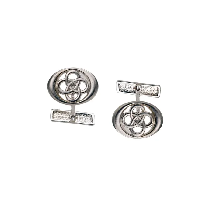 Silver Celtic Knot Cufflinks