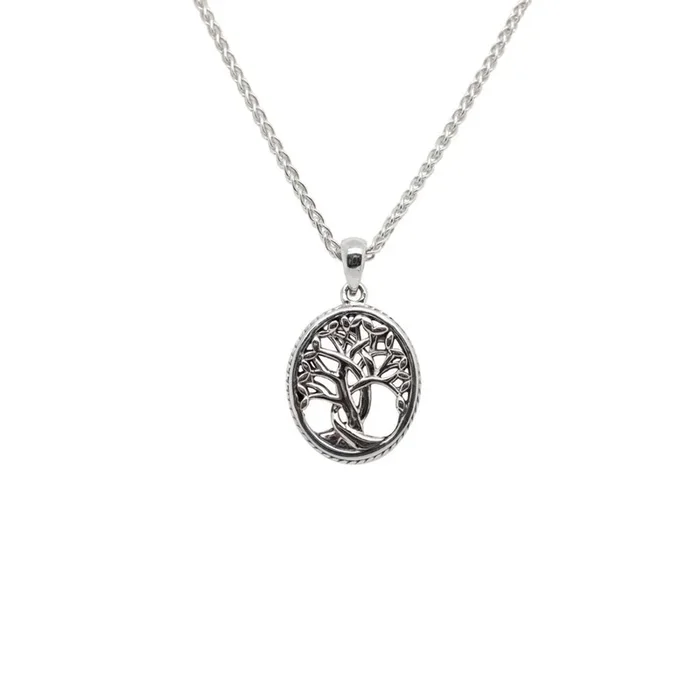 Silver Tree of Life Pendant Petite