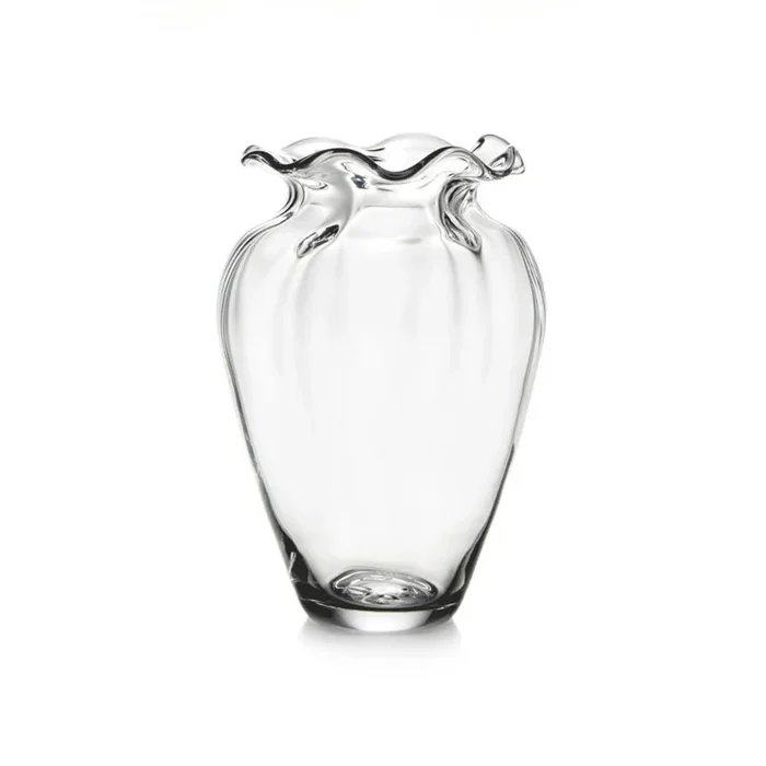 Simon Pearce Chelsea Optic Cinched Vase