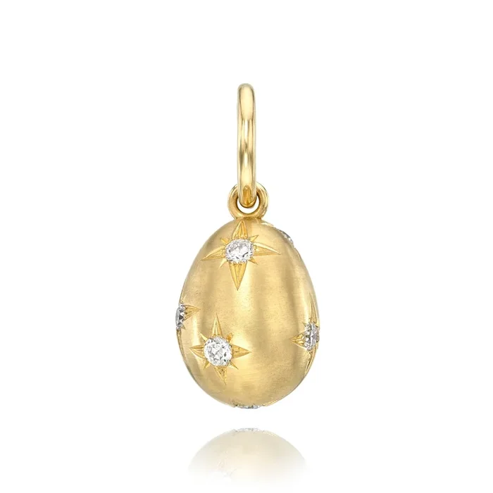 Single Stone Petra Scattered Pendant