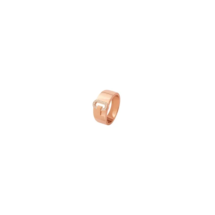 So Shocking Emotion ring in pink gold and diamonds – Lepage