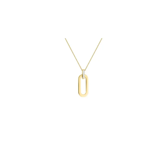 So Shocking Origine Baby necklace yellow gold diamonds – Lepage