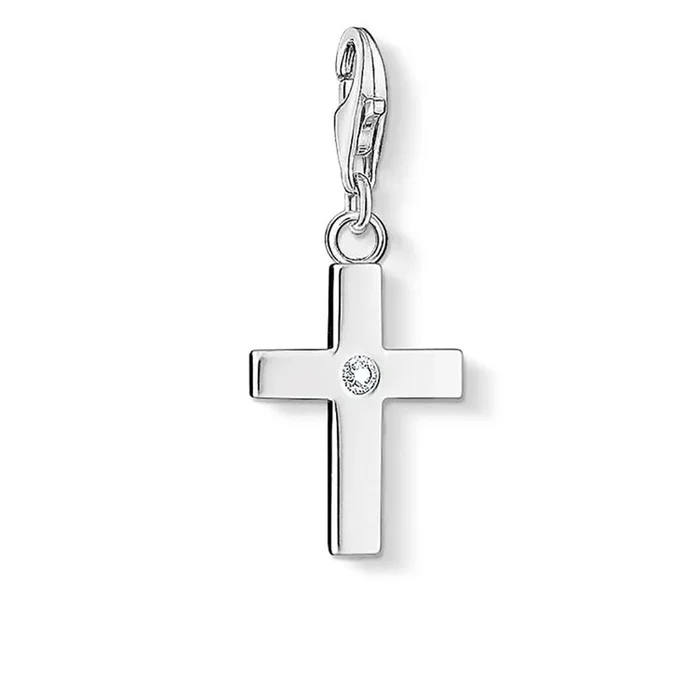 Sterling Silver Thomas Sabo Charm Club Cross