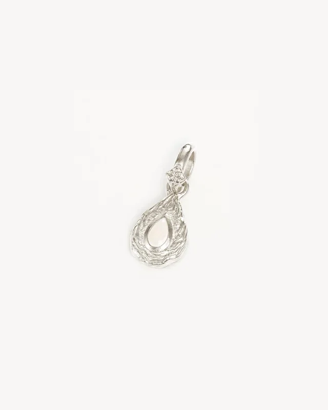 Sterling Silver With Love Birthstone Annex Link Pendant – June